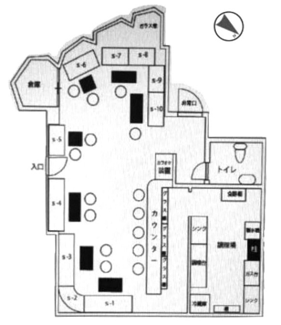 サン5パレスビル7F 間取り図