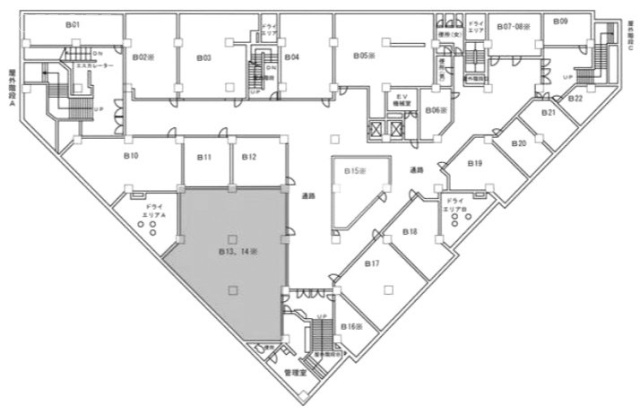 亀有リリオ弐番館13・14 間取り図