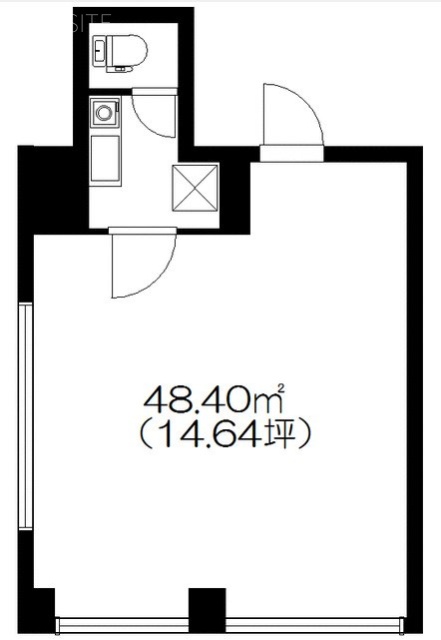 ラ・ヴィスタ西新宿201 間取り図