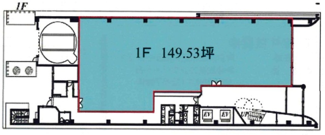 プレミア東陽町ビル1F 間取り図