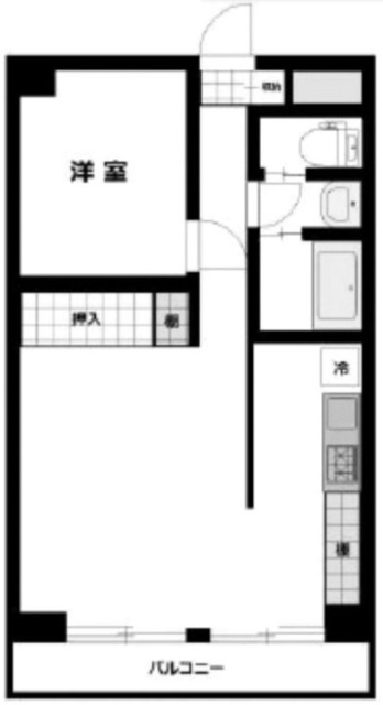 永谷リヴュール906 間取り図