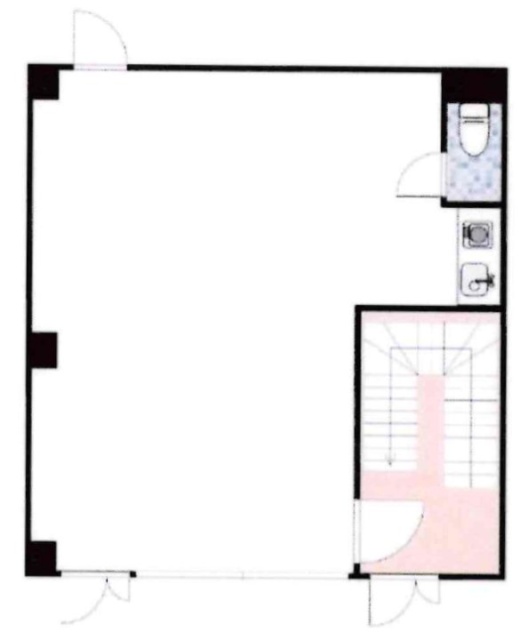 伸誠ビル1F 間取り図