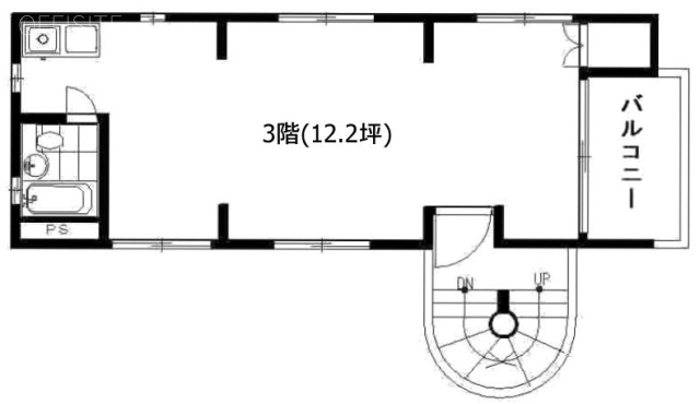 イズミビル3F 間取り図