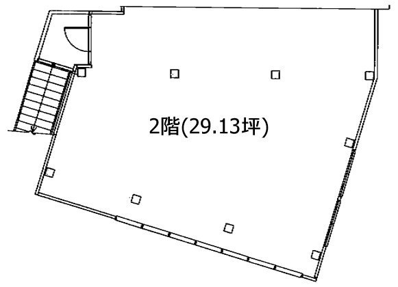 アリカ文京本郷ビル2F 間取り図