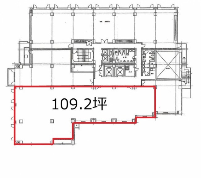 黒龍芝公園ビル東 間取り図