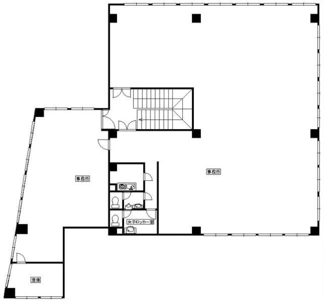 富士見ビル2F 間取り図