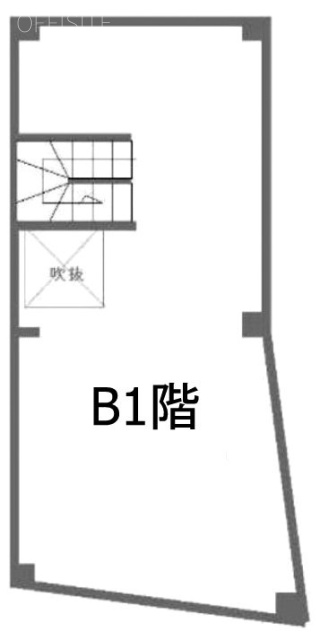 FビルB1F 間取り図