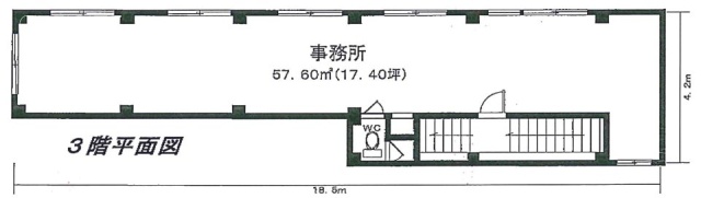 第一豊田ビル3F 間取り図