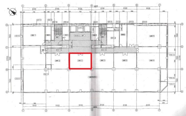 ユニゾ堀留町二丁目ビルB2F 間取り図