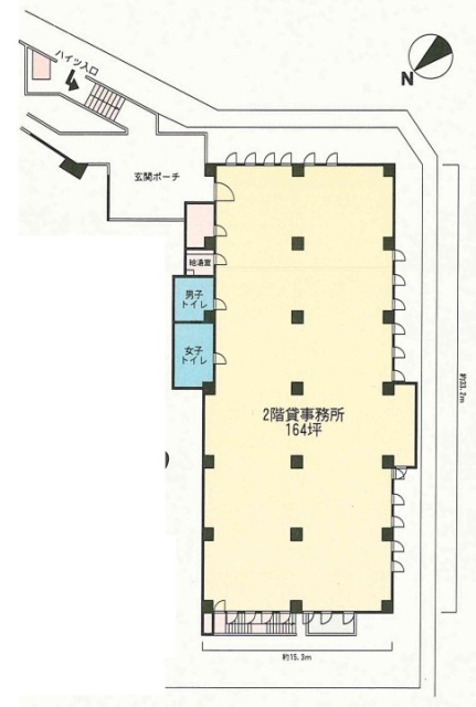 宝生ビル2F 間取り図