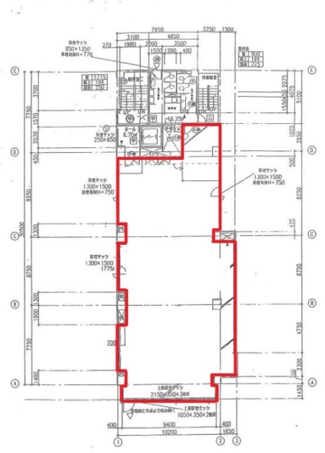 JRE池袋二丁目ビル3F 間取り図