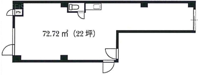 イートス立川ビル1F 間取り図