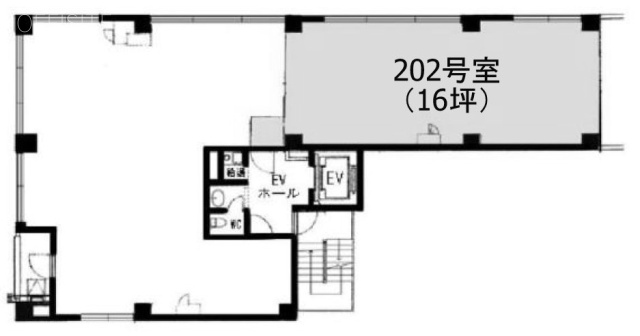 昭和ビル202 間取り図