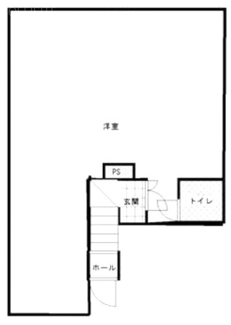 アルカディア東麻布B1F 間取り図