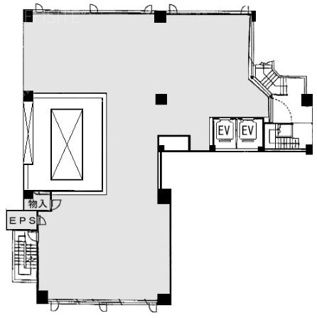 全国燃料会館2F 間取り図