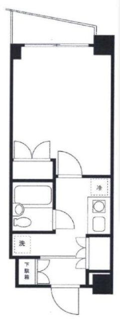 エマーレ新宿余丁町301 間取り図