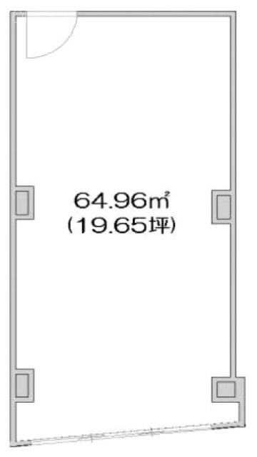 シャトレ代官山アネックス105 間取り図