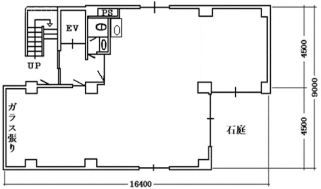 一松ビル本館1F 間取り図