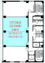 大宮東町第一生命ビル3F 間取り図