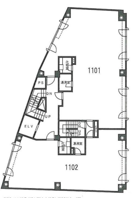 ナカニシビル1101 間取り図