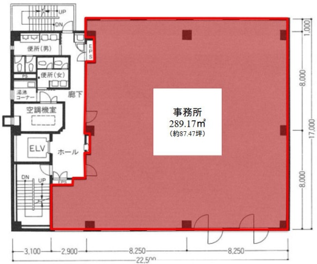 シグマビル5F 間取り図