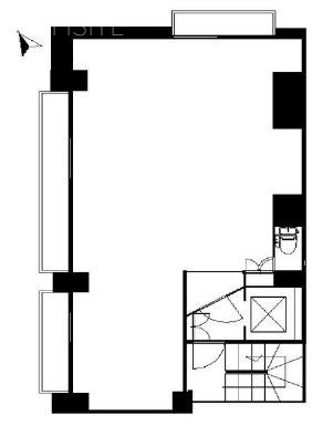 日本橋2丁目ビル8F 間取り図