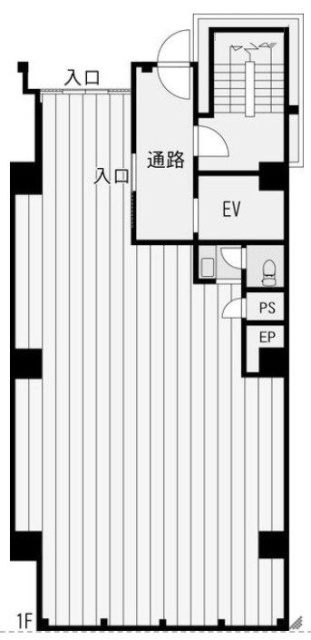 但馬ビル(タジマビル)1F 間取り図