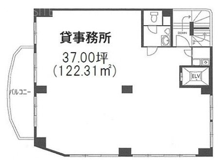 AHAVAビル4F 間取り図