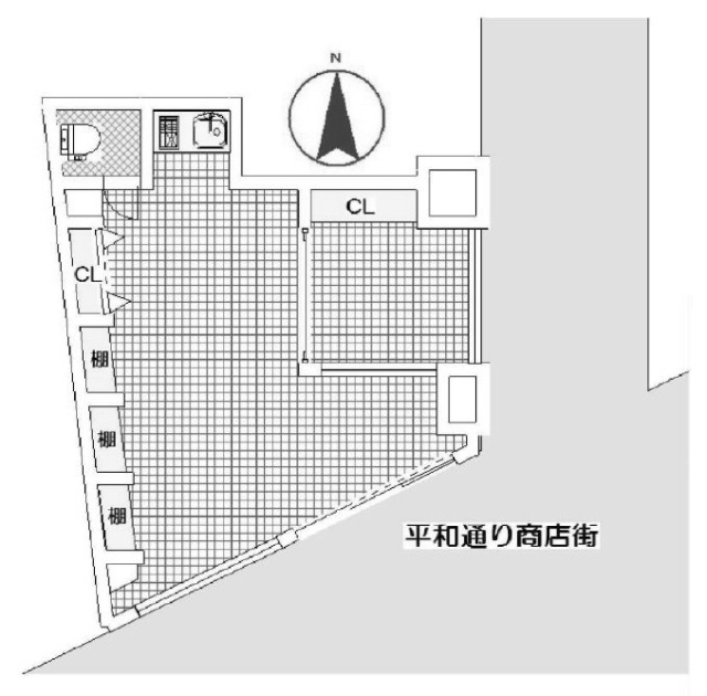 OK第3ビル101 間取り図