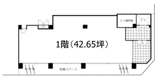 トーコービル1F 間取り図