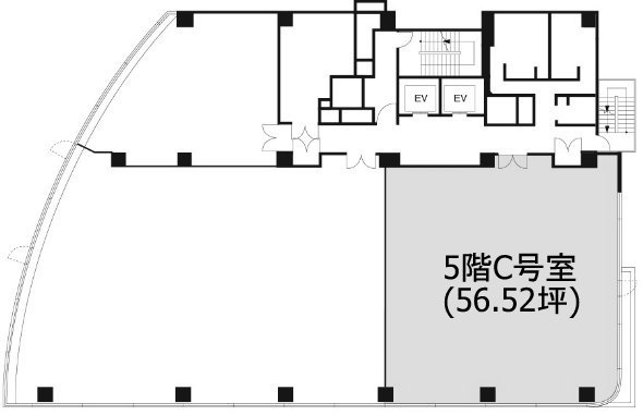 京王東日本橋ビルC 間取り図