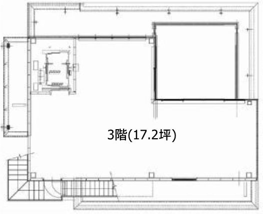 FBG links OMOTESANDO Ⅱ3F 間取り図