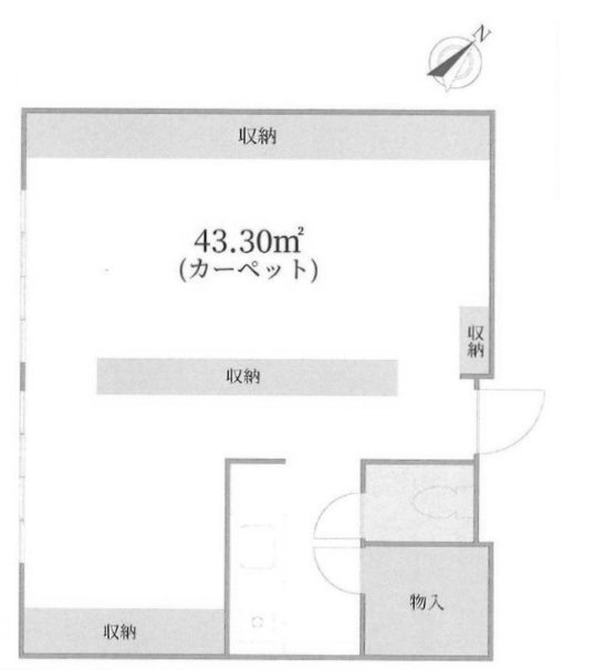 山手マンション602 間取り図