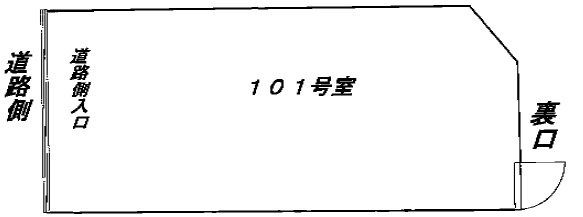 マンション新小岩ビル1F 間取り図