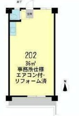 澤田ビル202 間取り図