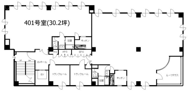 ヒューリック代官山ビル401 間取り図