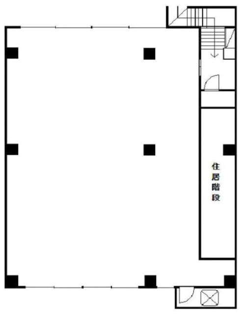 桜ビル2F 間取り図