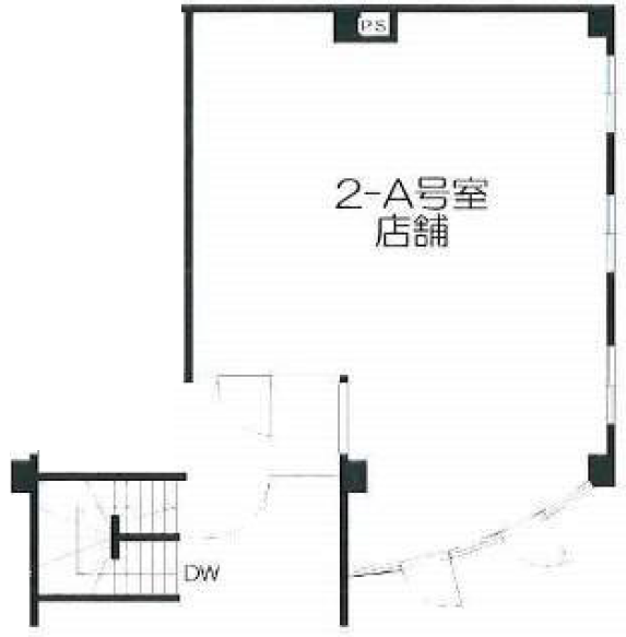 パレトジュネスビル2F 間取り図