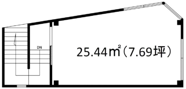 原宿V1ビル2F 間取り図