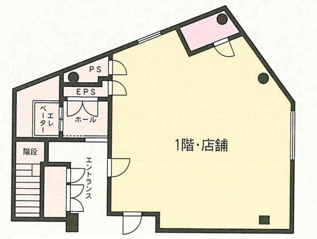 いちご溜池ビル1F 間取り図