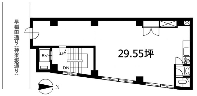 第2松下ビル5F 間取り図