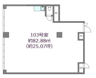 セントヒルズ神楽坂103 間取り図