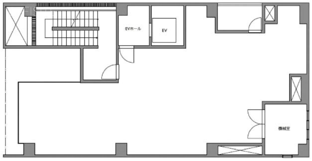 ウィンド銀座8ビル2F 間取り図