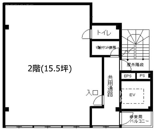 ASビル2F 間取り図