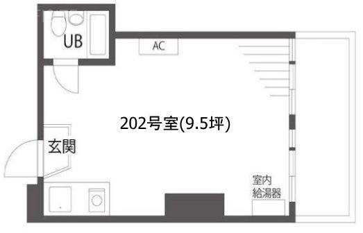 SAビル202 間取り図