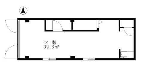 パーク虎ノ門ビル2F 間取り図