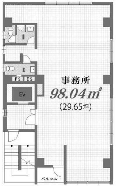 NOVEL WORK Jimbocho4F 間取り図