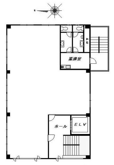 井口ビル6F 間取り図