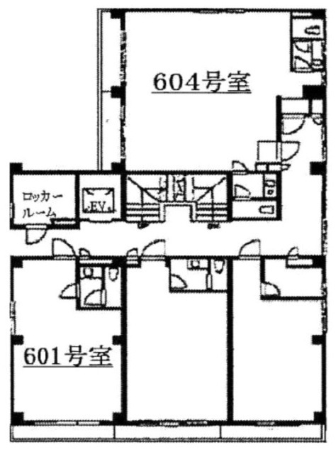 杉本ビル604 間取り図