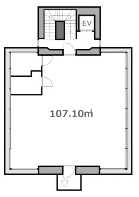 パックマートビル8F 間取り図